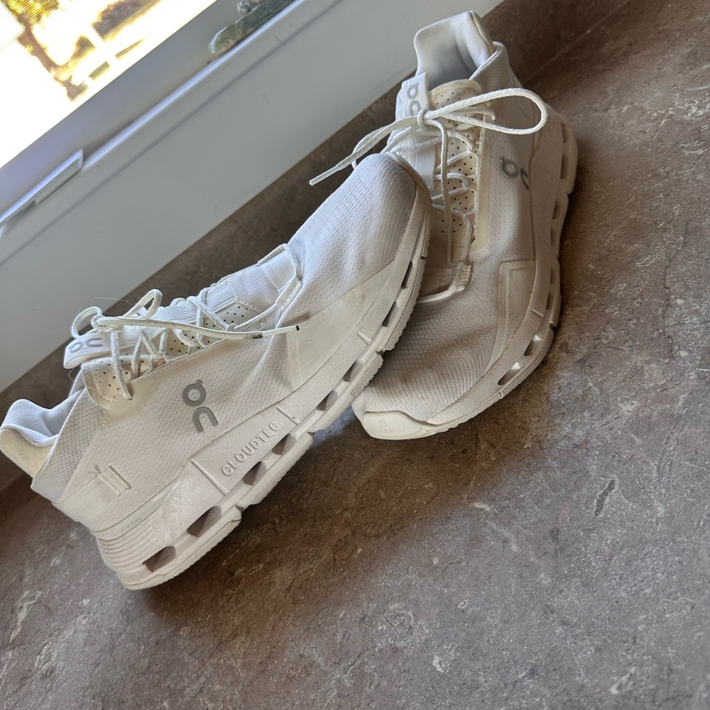 OnCloud Running White Athletic Shoes